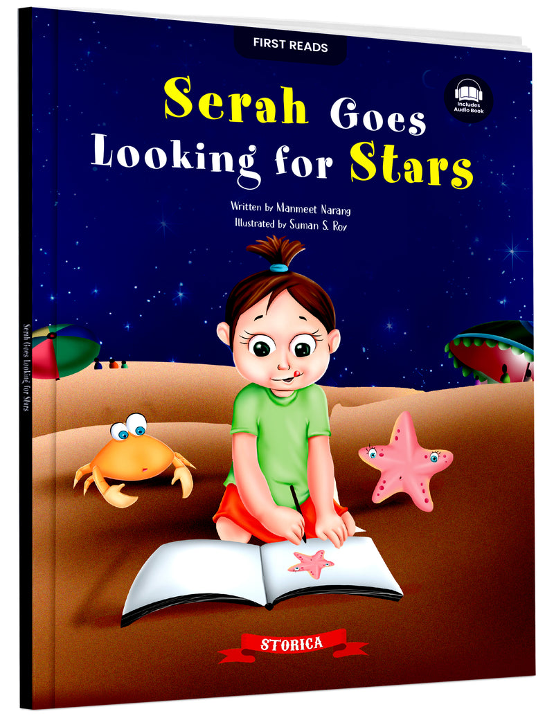 Serah Goes Looking for Stars Picture Book for Kids - Moral and Adventure Stories, Friendship, Kindness and Imagination (Age 4+ Years)