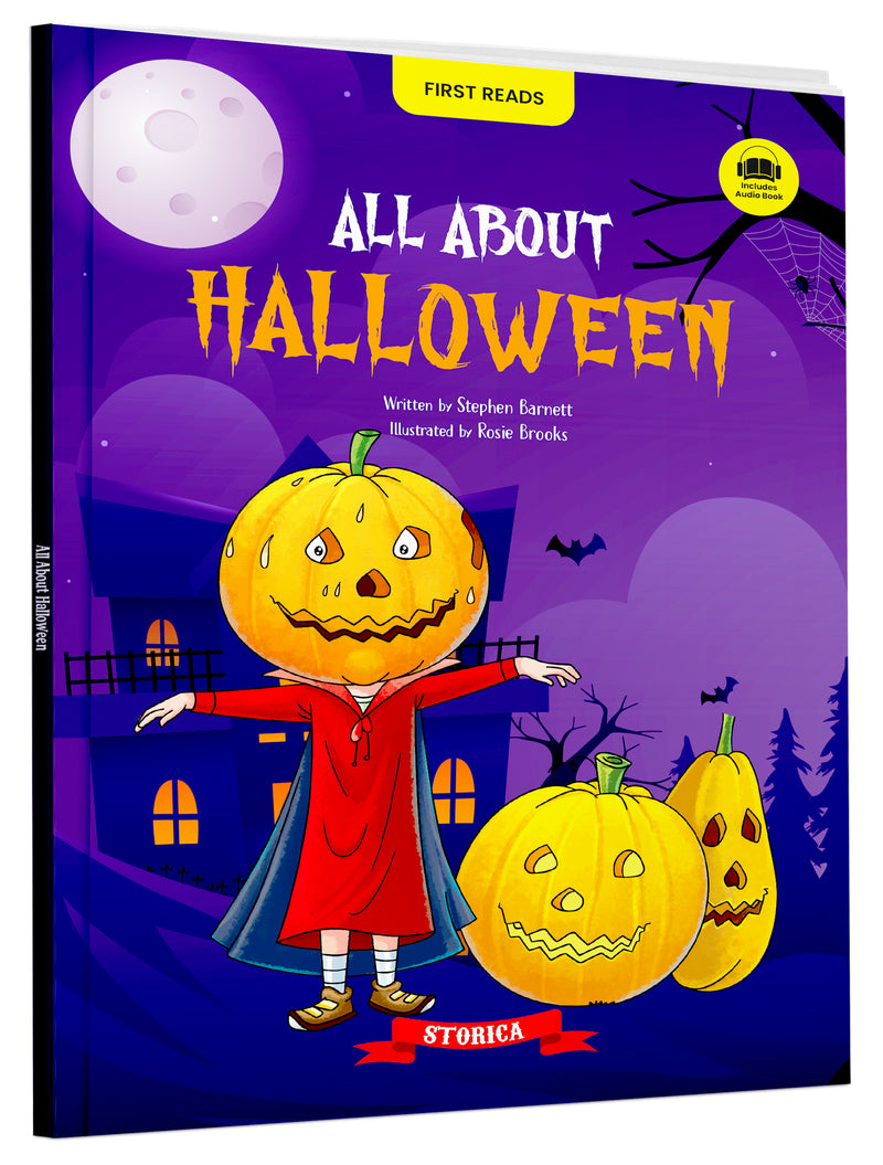 All About Halloween for Kids - Learn Halloween Traditions, Costumes, Pumpkins and Halloween Celebrations (Age 4+ Years)