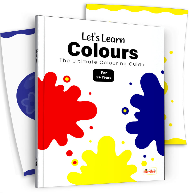 Let’s Learn Colours Book for Kids - Colour Recognition and Early Learning Workbook For 2+ Years Boys and Girls