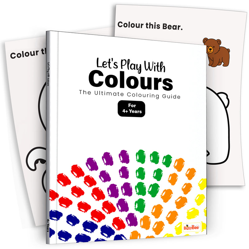 Let’s Play Colours Book for Kids - Colour Recognition and Early Learning Workbook For 4+ Years, Boys and Girls