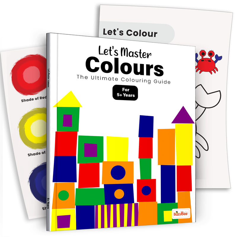 Let’s Master Colours Book for Kids - Colour Recognition and Early Learning Workbook For 5+ Years, Boys and Girls