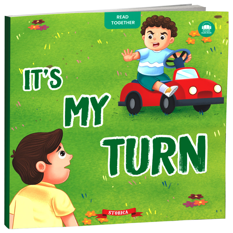 It's My Turn - Moral Story Book for Kids Teaches Good Habits, Listening Skills & Positive Behaviour for Children (Age 2+ Years)
