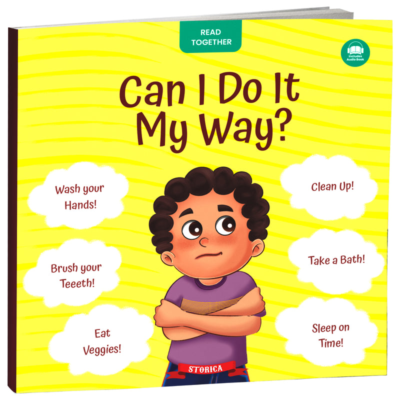 Can I Do It My Way - Moral Story Book for Kids Teaches Good Habits, Listening Skills & Positive Behaviour for Children (Age 2+ Years)