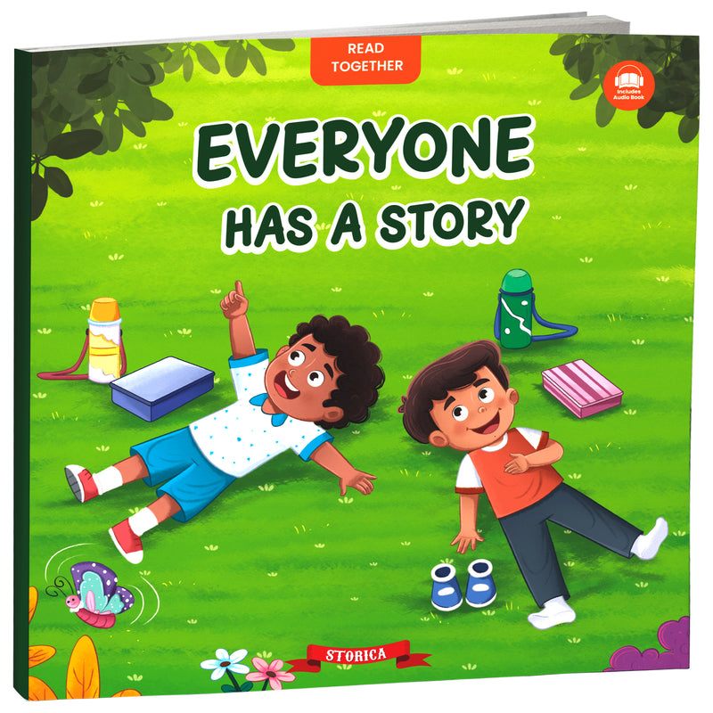 Everyone Has a Story Story - Moral Story Book for Kids Teaches Good Habits, Listening Skills & Positive Behaviour for Children (Age 2+ Years)