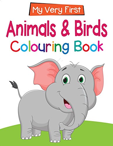 Colouring Book – Animals & Birds  | First Colouring Book