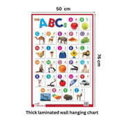 ABC Capital Letters Chart,Preschool alphabet chart, Letter recognition for kids