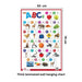 ABC Capital Letters Chart,Preschool alphabet chart, Letter recognition for kids