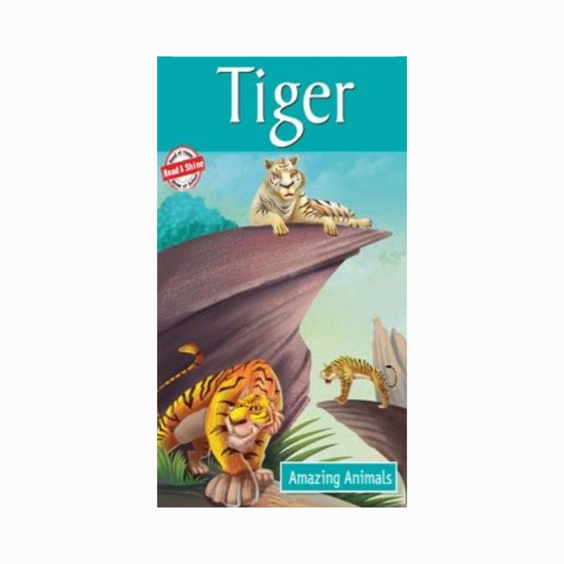 Read & Shine Tiger story books, The amazing animal Tiger read along book