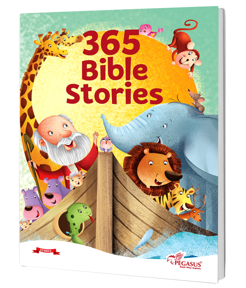 365 Bible Stories for Kids – Moral Lessons Story with Beautiful Illustrations (Age 3+ Years)