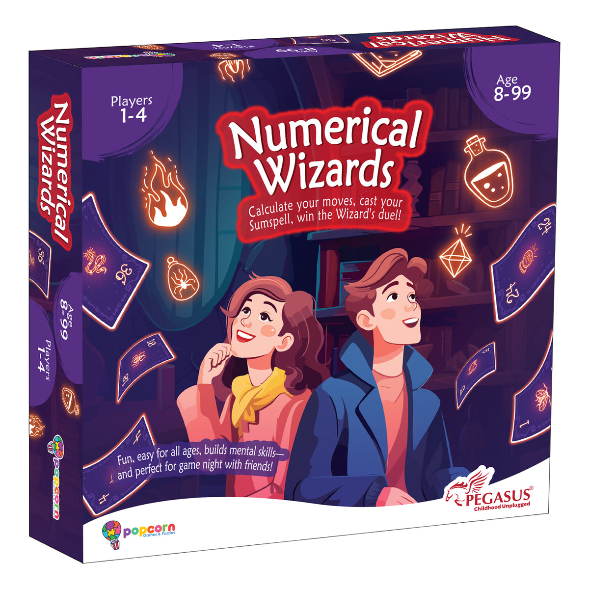Numerical Wizards – Fun Maths & Number Card Game for Kids, Teens & Fam ...