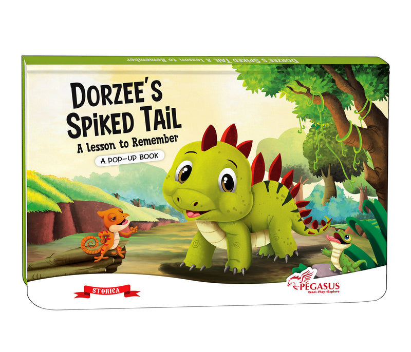 Dorzee’s Spiked Tail – A Pop-Up Book for Kids | Bedtime Story on Learning, & Growth (Age 2+ Years)