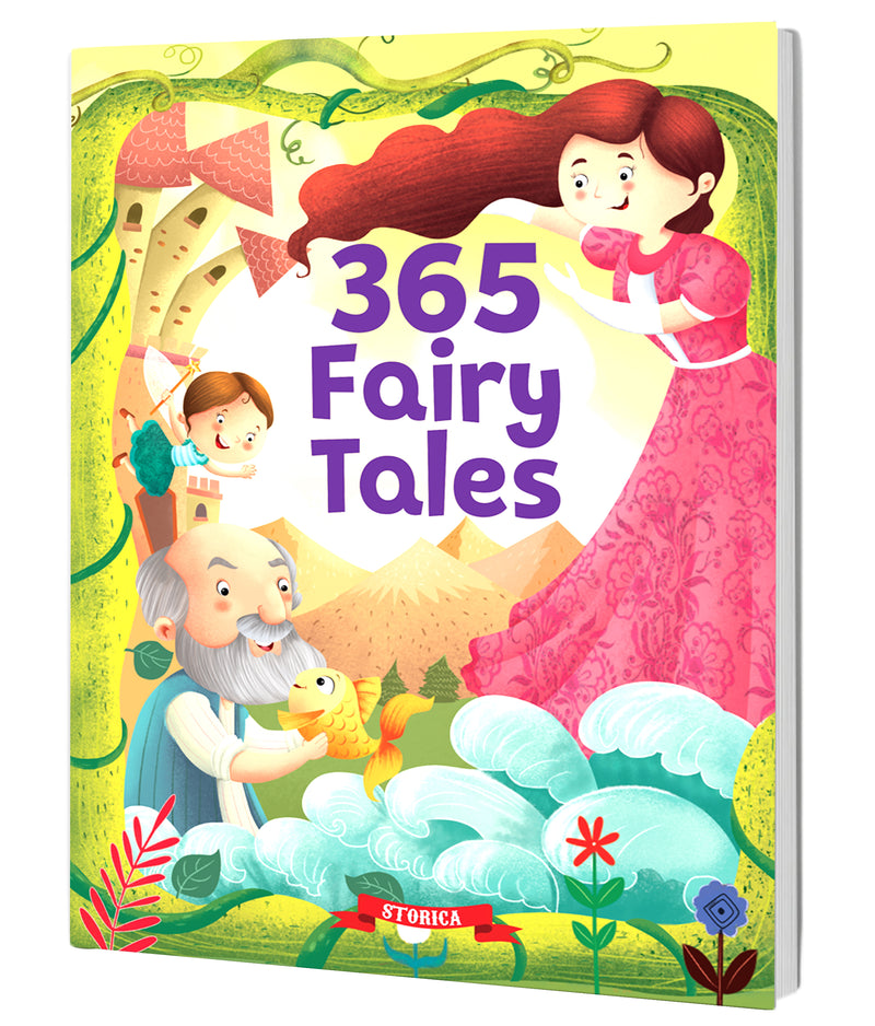 365 Fairy Tales for Kids – Moral Lessons Story with Beautiful Illustrations (Age 3+ Years)
