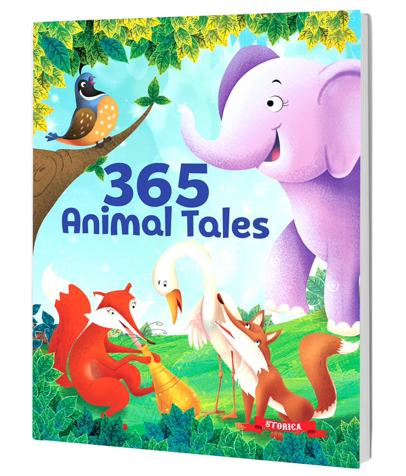 365 Animal Tales for Kids – Moral Lessons Story with Beautiful Illustrations (Age 3+ Years)