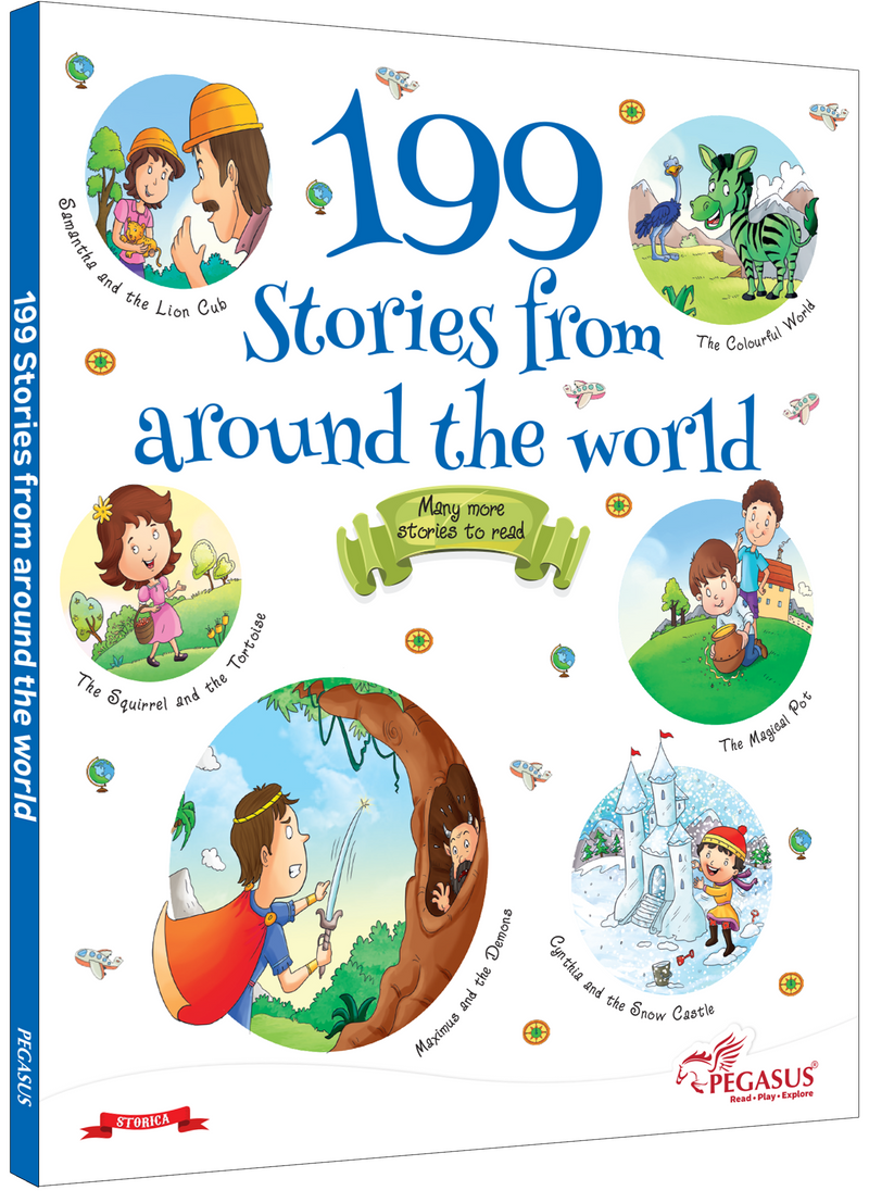 199 Stories from Around the World | Folk Tale Collection for Kids with Cultural Stories (Age 2+ Years)