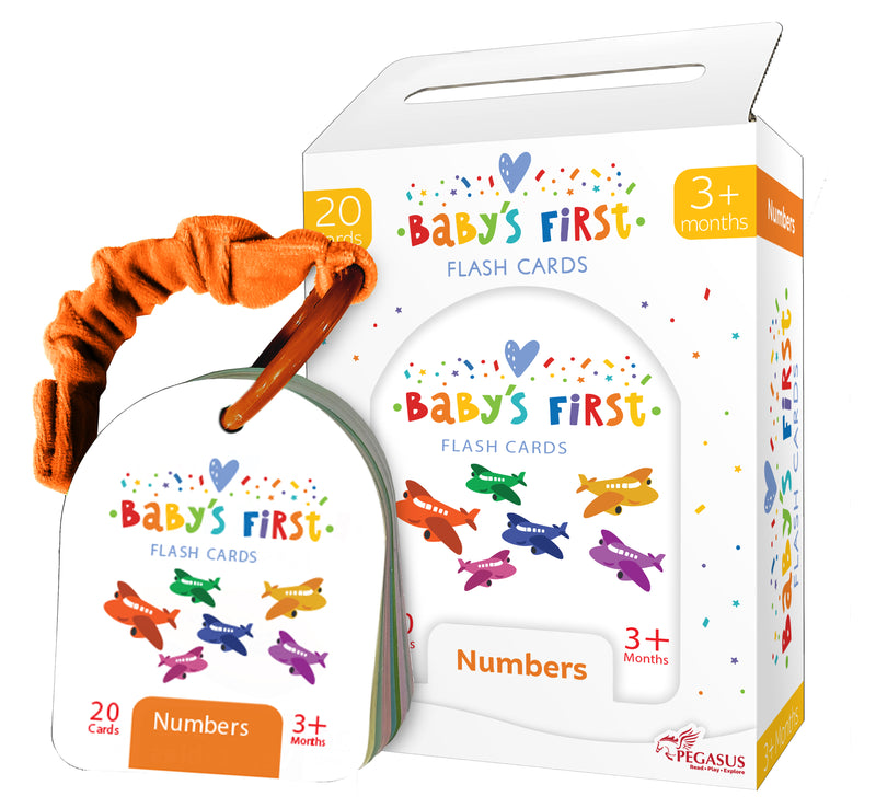 Baby’s First Flash Cards – Numbers | Number Learning & Mind Building Cards (3+ Months)