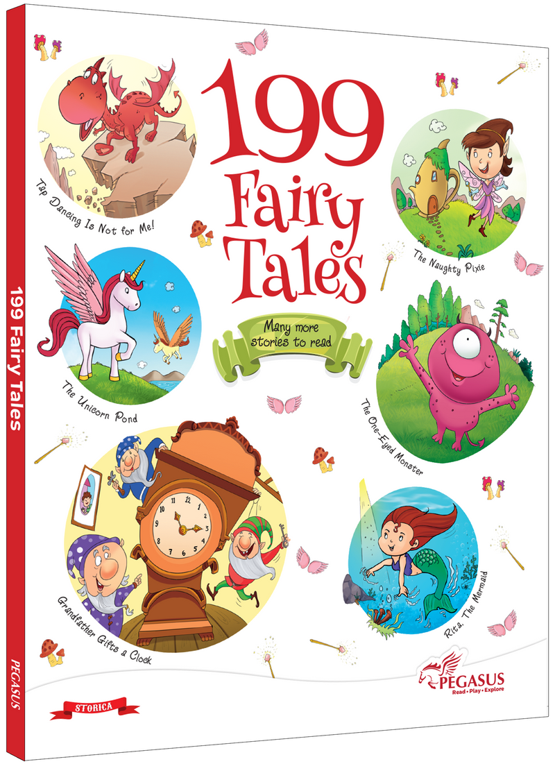 199 Fairy Tales for Kids | Magical Fairy Tale Story Collection with Enchanted Adventures (Age 2+ Years)