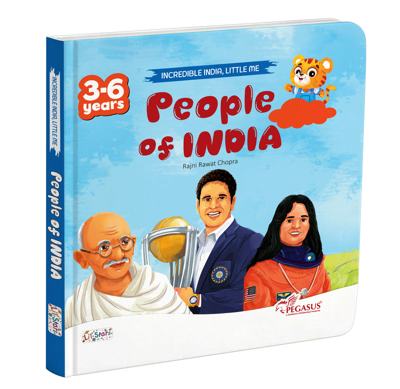People of India – Early Learning Board Book for Kids (Age 3–6 Years) | Toddler Activity Books