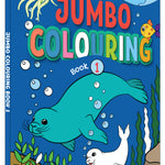 Jumbo Colouring Book 1 for Kids – Creative Colouring Books with 140+ Fun Pictures (Age 3+ Years)