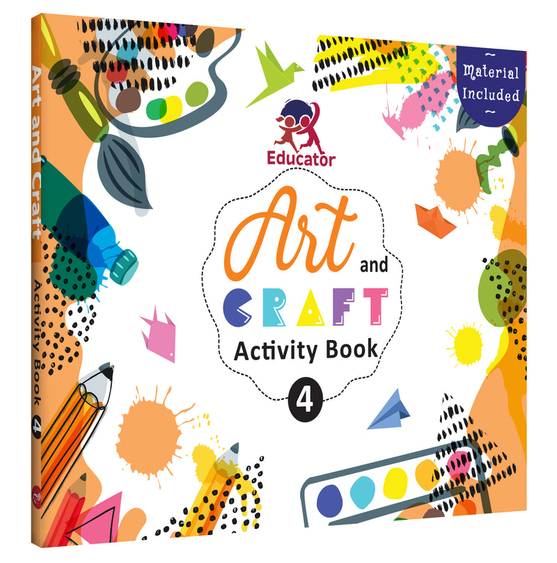 Art and Craft Activity Book - 4