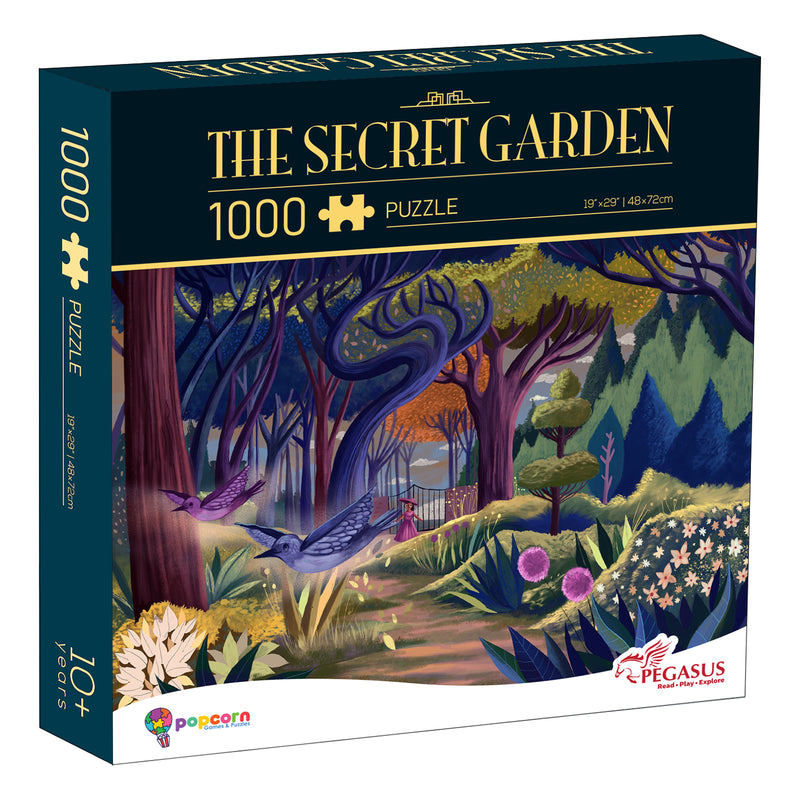 The Secret Garden 1000 Piece Jigsaw Puzzle for Adults and Teens Challenging Family Puzzle Game (Age 8+ Years)