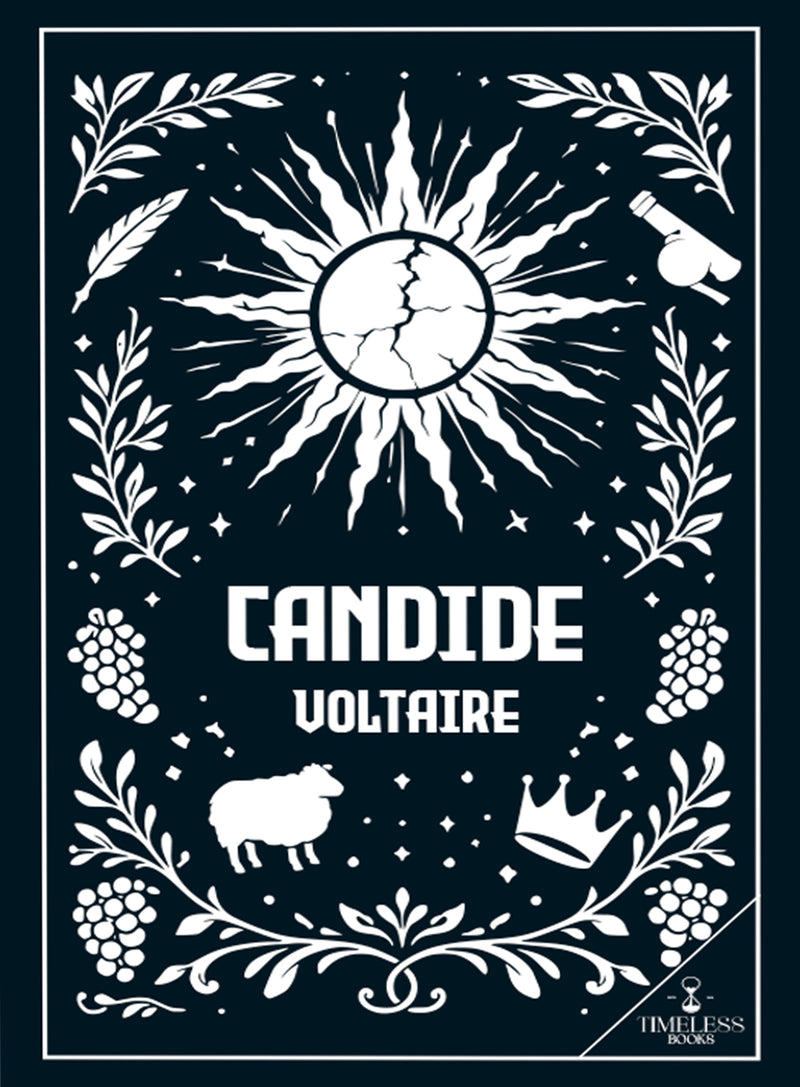 Candide by Voltaire - Classic French Literature Novel | Satirical Philosophical Fiction Book