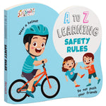 A to Z Learning Safety Rules Board Book for Kids – Early Learning Awareness Book (Age 1+ Years)