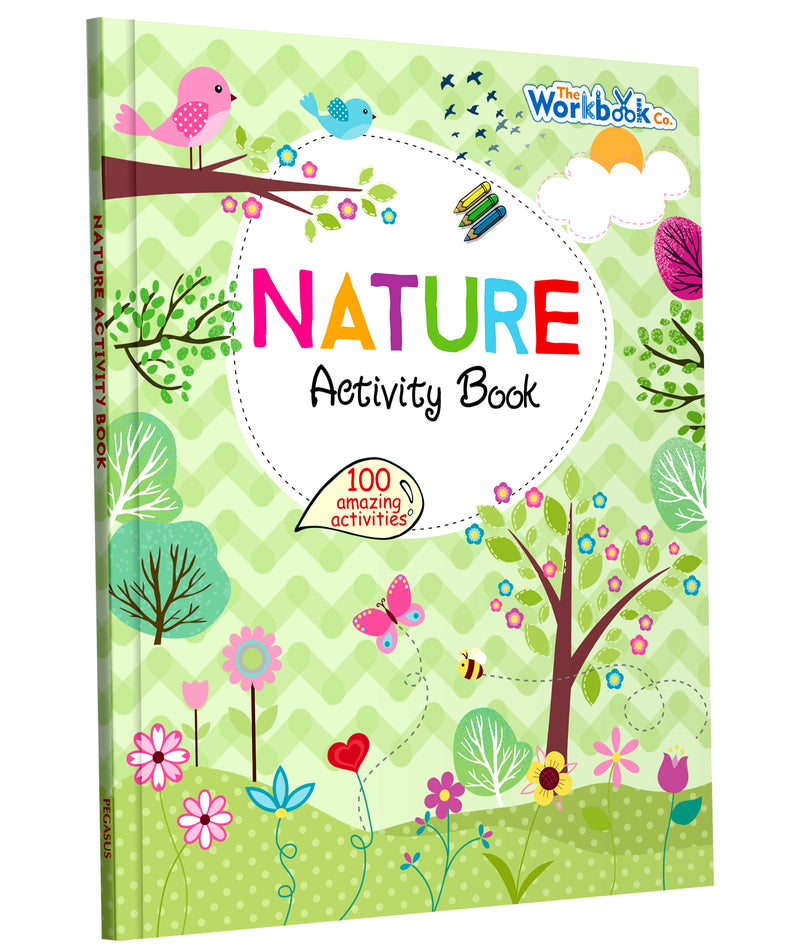 Nature Activity Book for Kids – 100 Amazing Activities, Matching & Colouring Workbook (Age 4+ Years)