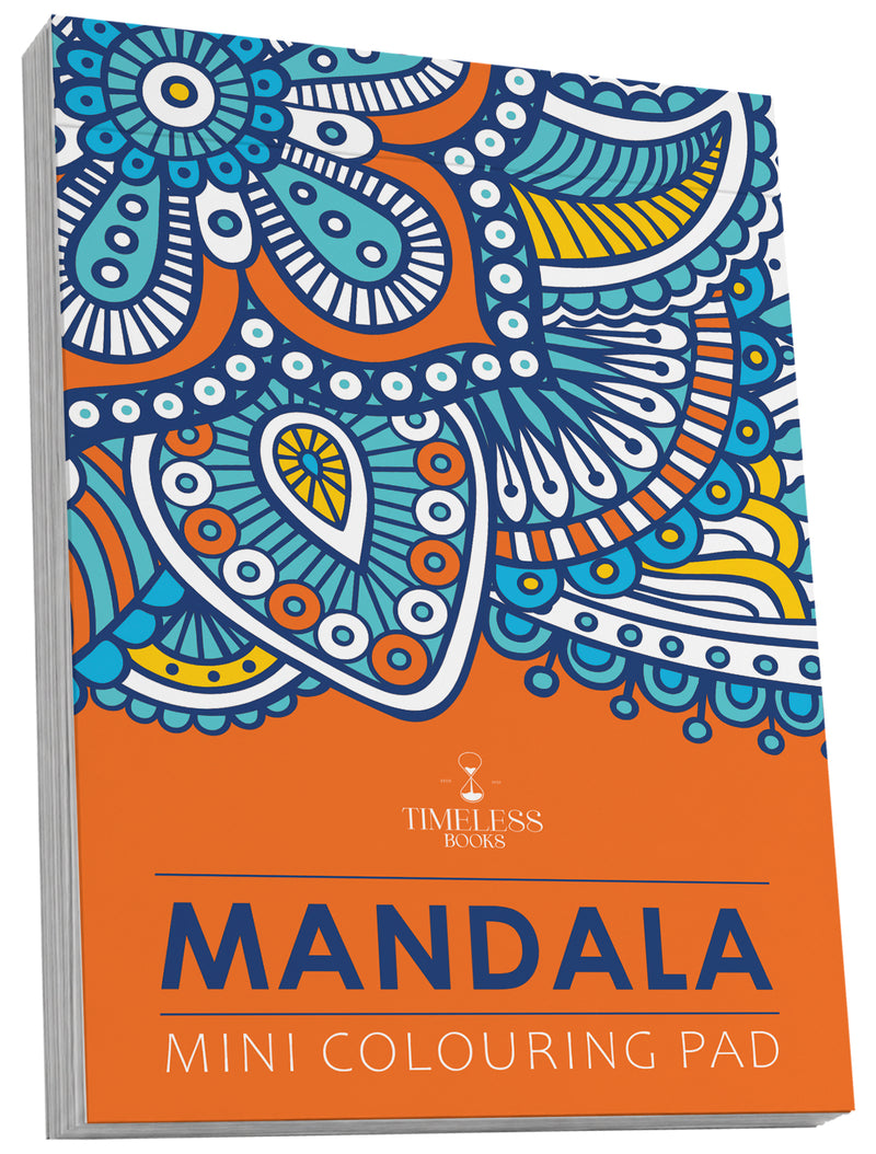 Mandala - Mini Adult Colouring Pad