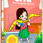 Devi Sita: The Daughter of Earth | Illustrated Mythology Story Book for Kids 8+ | Moral Values, Culture & Life Lessons | Engaging Comic-Style Book in Simple English
