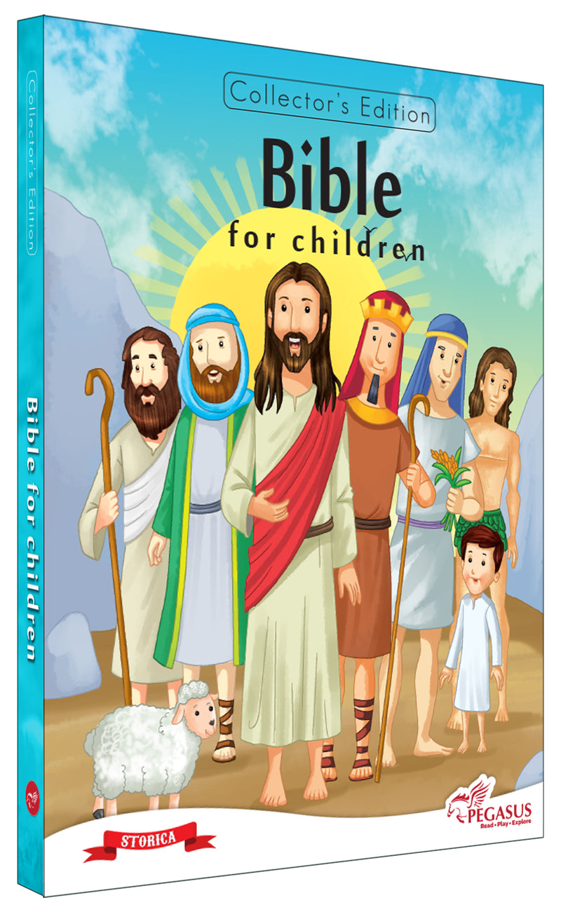 Bible for Children – Illustrated Children’s Stories Book from the Old & New Testament (4+ years)