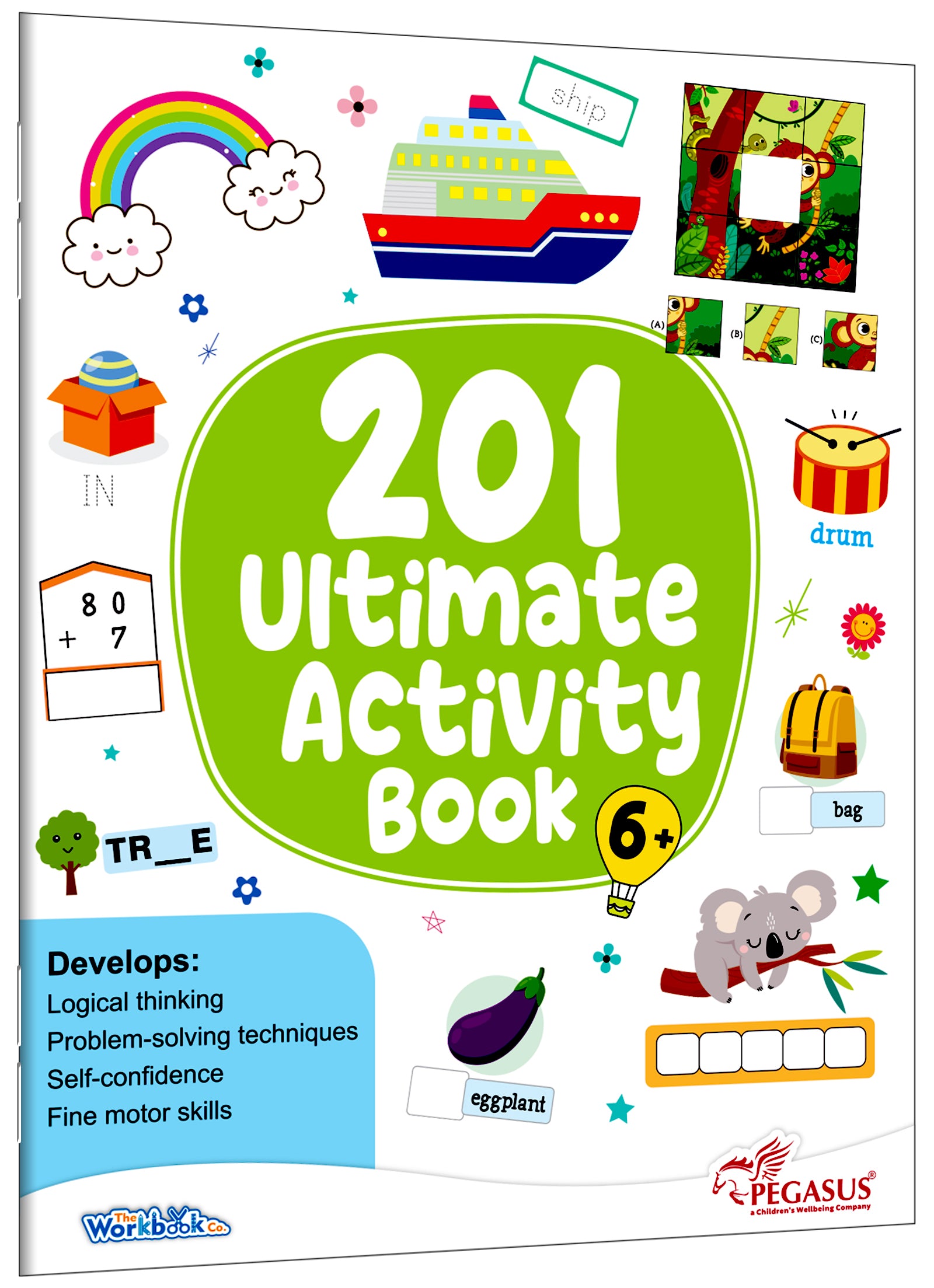 201 Ultimate Activity Book for 6+ Years Kids