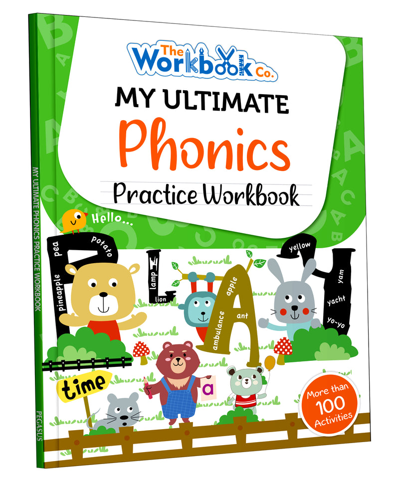 My Ultimate Phonics Practice Workbook for Kids – Early Reading & English Phonics Book (Age 3+ Years)