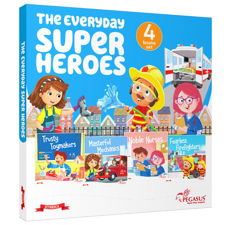 The Everyday Super Heroes Story Books for Kids – Bedtime Story & Early Reading (Ages 2+)
