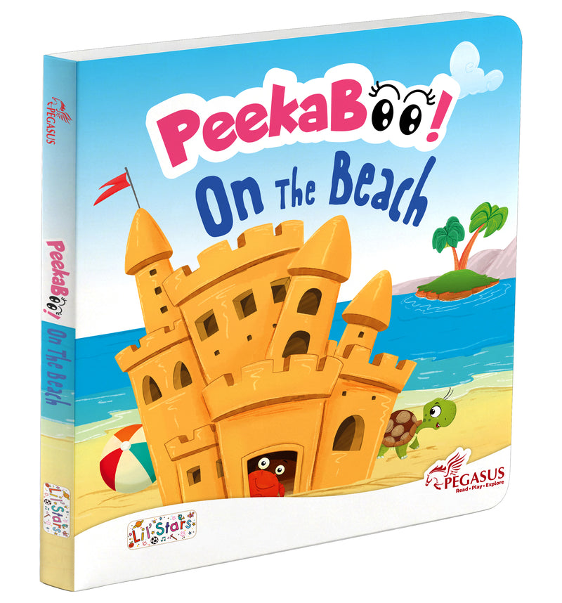 Peekaboo! On The Beach– Interactive Early Learning & Beach Adventures Book for Toddlers (Ages 1+)