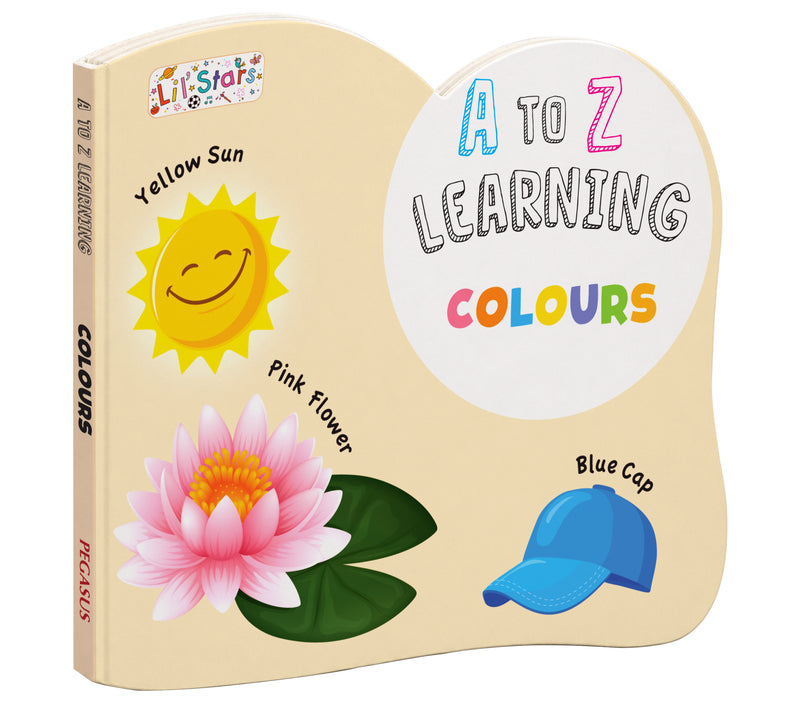 A to Z Learning Colours Board Book for Kids –Colour Picture Early Learning (Age 1+ Years)