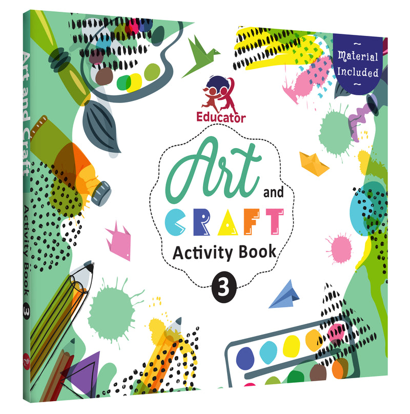 Art and Craft Activity Book - 3