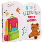 A to Z Learning First Words Board Book for Kids – Early Vocabulary Picture Book (Age 1+ Years)