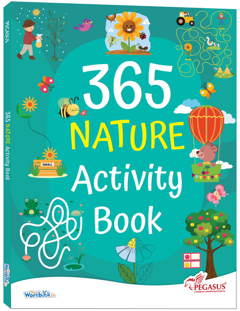 365 Nature Activity Book for Kids – Mazes, Puzzles, and Memory Learning Books (Age 3+ Years)