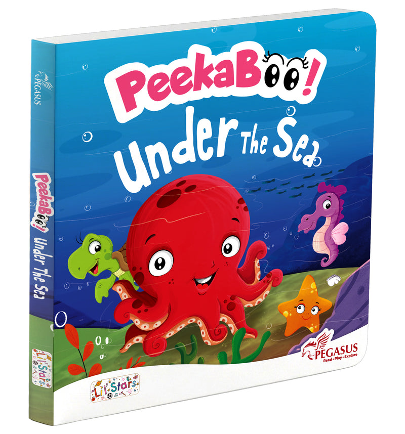 Peekaboo! Under The Sea– Interactive Early Learning & Sea Adventures Book for Toddlers (Ages 1+)