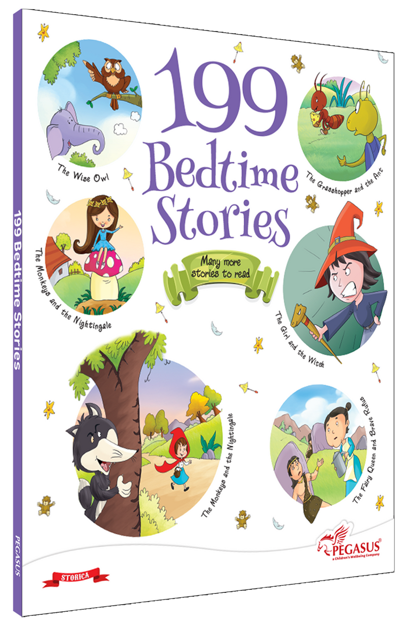 199 Bedtime Stories for Kids | Classic Story Book with Moral Tales (Age 2+ Years)