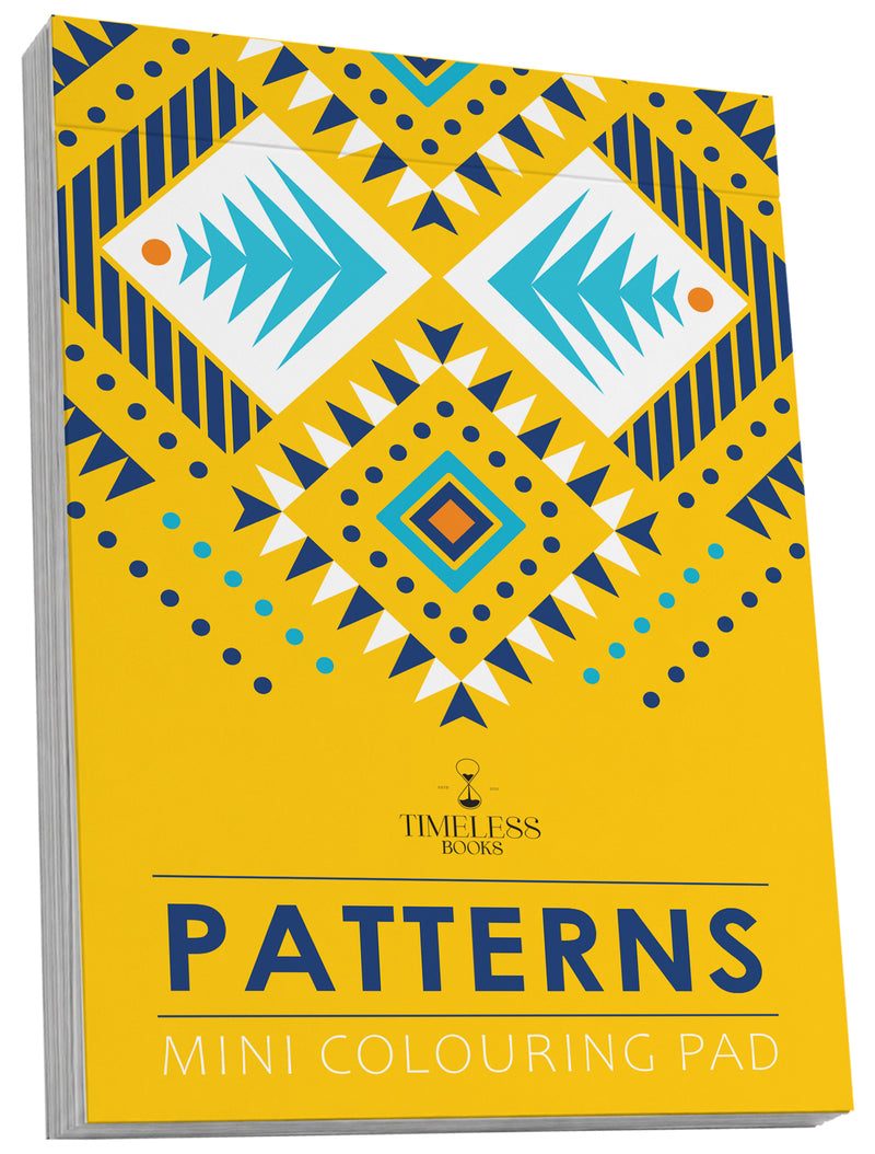 Patterns - Mini Adult Colouring Pad