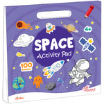 Space Activity Book for Kids | Planets, Rockets & Space Activities | 100 Sticker Activity Pad | (Age 3+ Years)