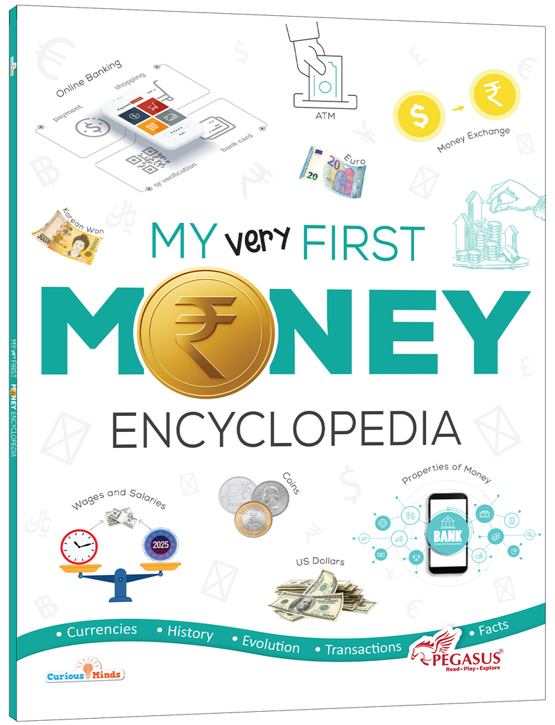 My Very First Money Encyclopedia for Kids | Guide to Money, Banking, Currency, Saving & Spending Basics (Age 4+ Years)