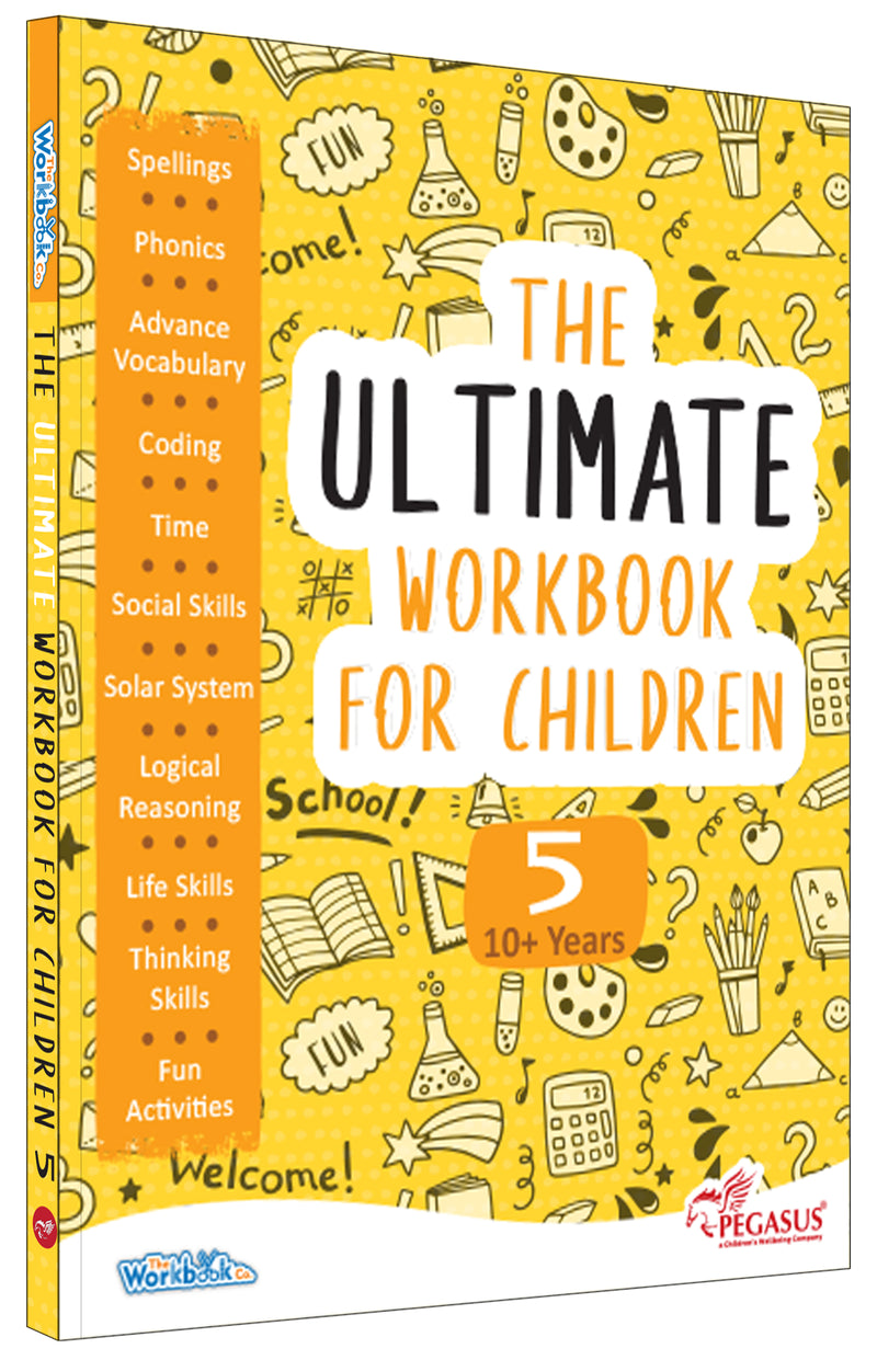 The Ultimate Workbook for Children: 5 – Early Learning & Educational Book for Kids (Age 3+ Years)