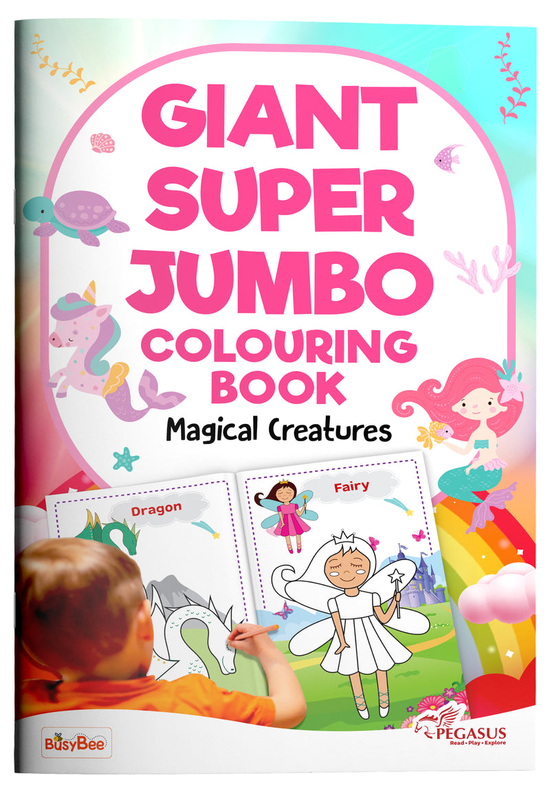 Super Jumbo Colouring Book (Magical Creature)