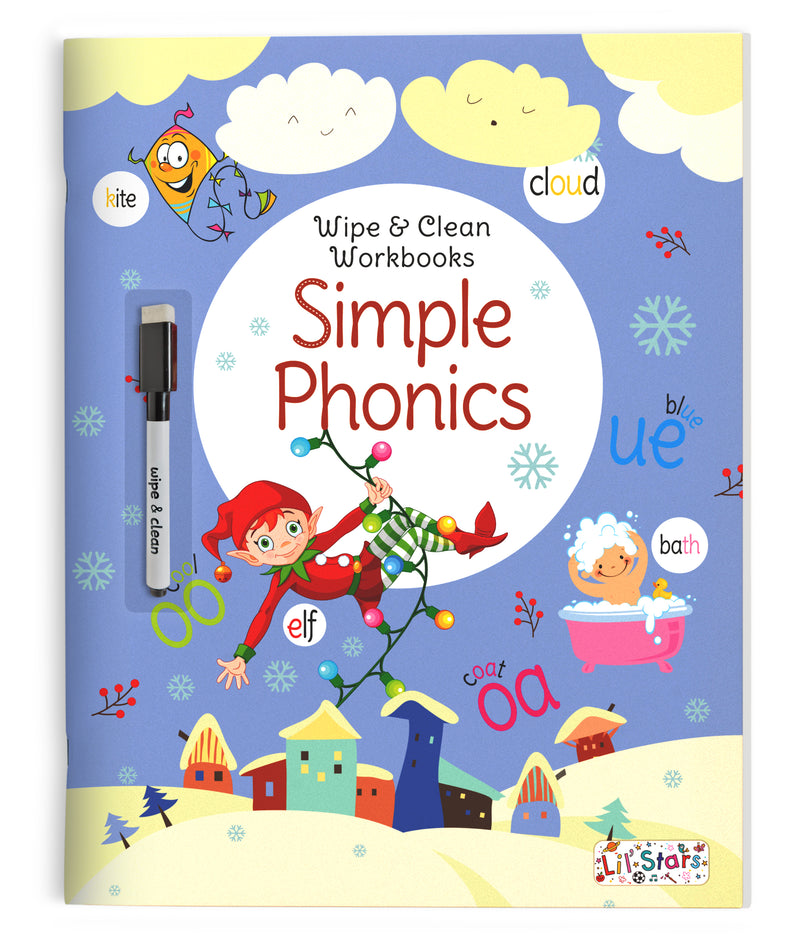 Phonics - Wipe & Clean Workbook