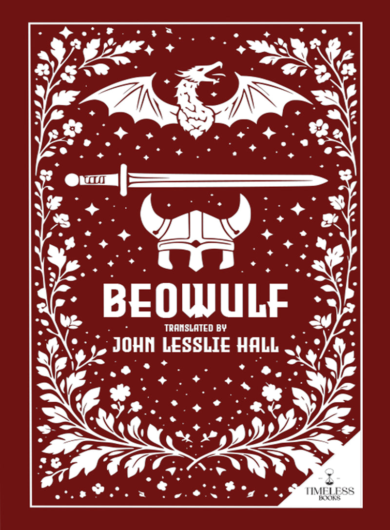 Beowulf by John Lesslie Hall -  Classic Epic Poem | Old English Literature and Legendary Heroic Tale