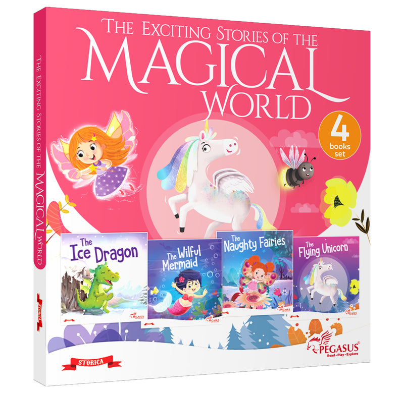 Magical World Story Books for Kids – Fairy Tales Bedtime Story & Early Reading Book (Ages 2+)