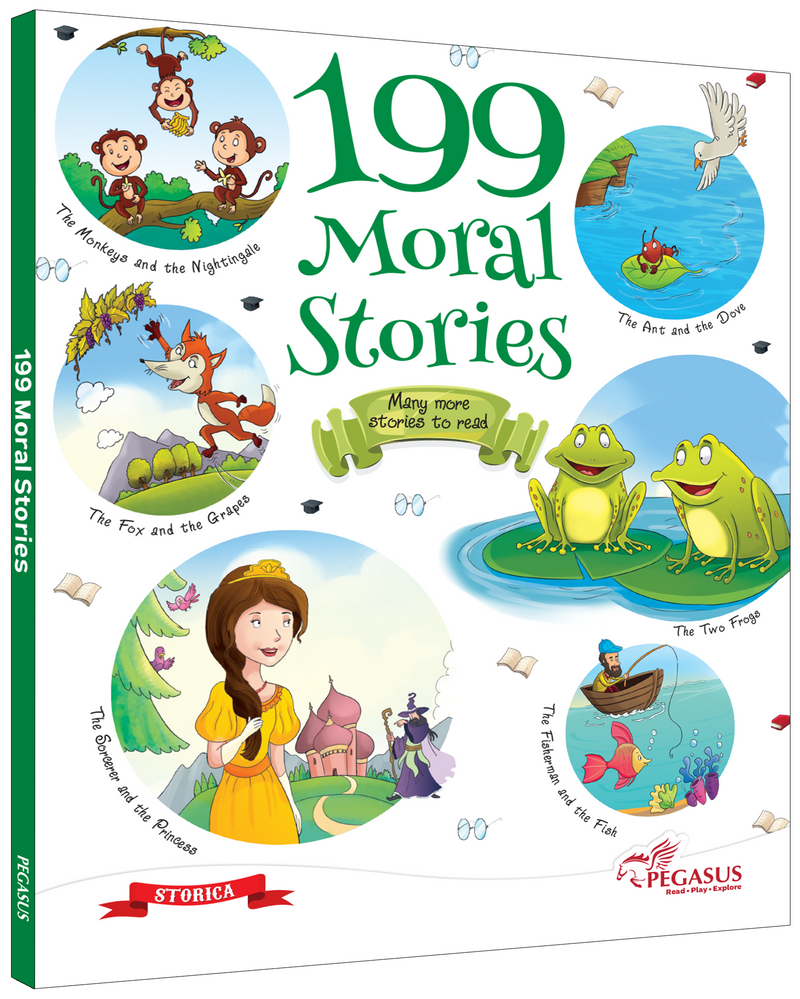 199 Moral Stories for Kids | Storyica Classic Moral & Value Based Tales (Age 2+ Years)