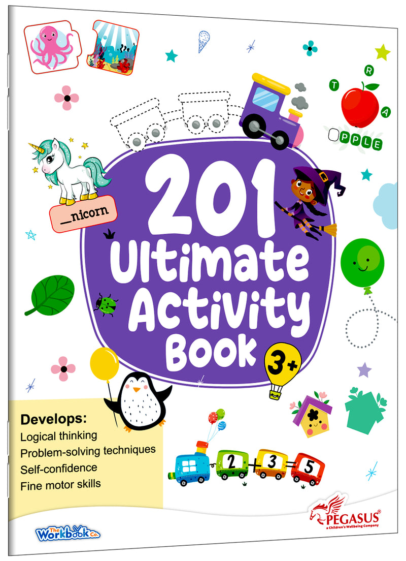 201 Ultimate Activity Book for 3+ Year Kids
